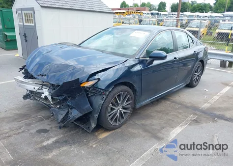 2021 Toyota Camry Se из США, поврежденный, VIN 4T1G11AK2MU518543